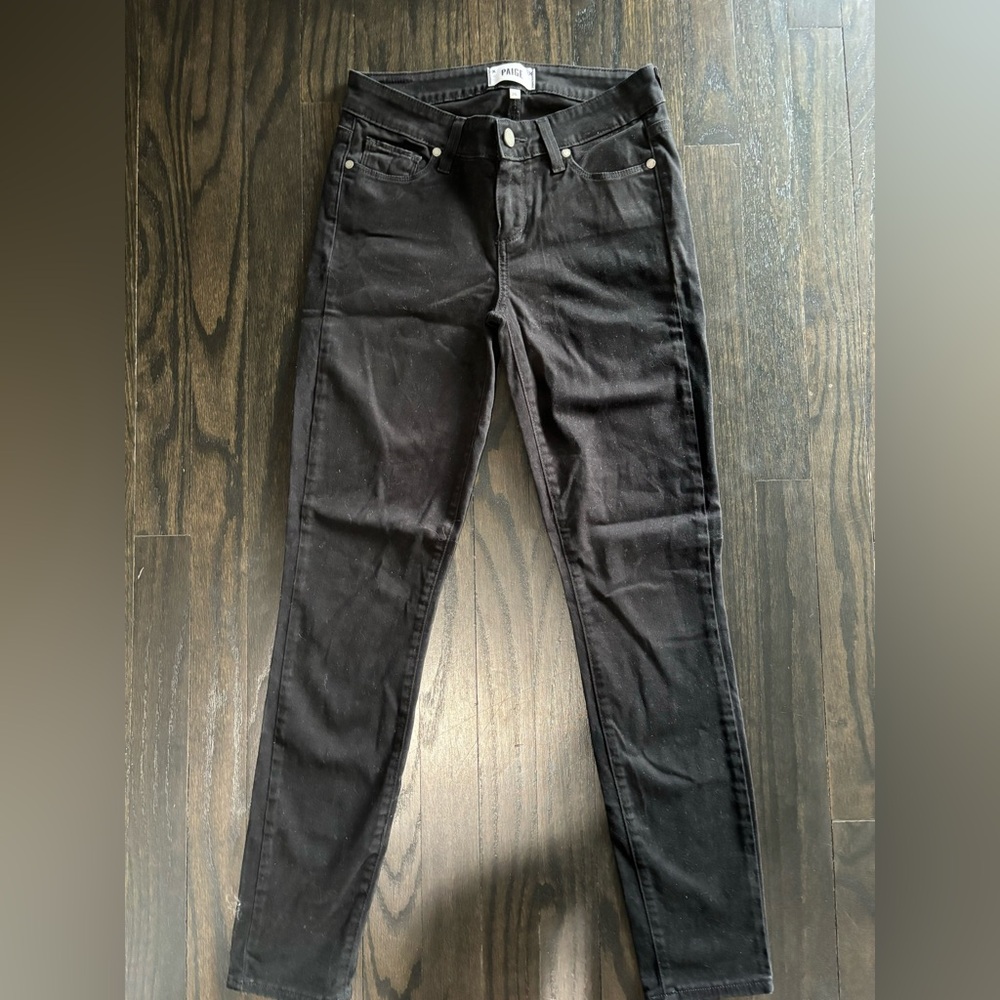 Paige Black skinny pants